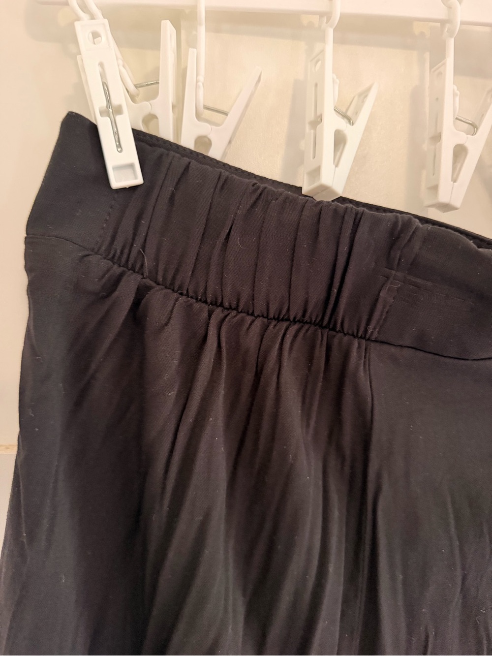 Torrid Black Button-Front Ruffle Mini Skirt - Picture 3 of 5